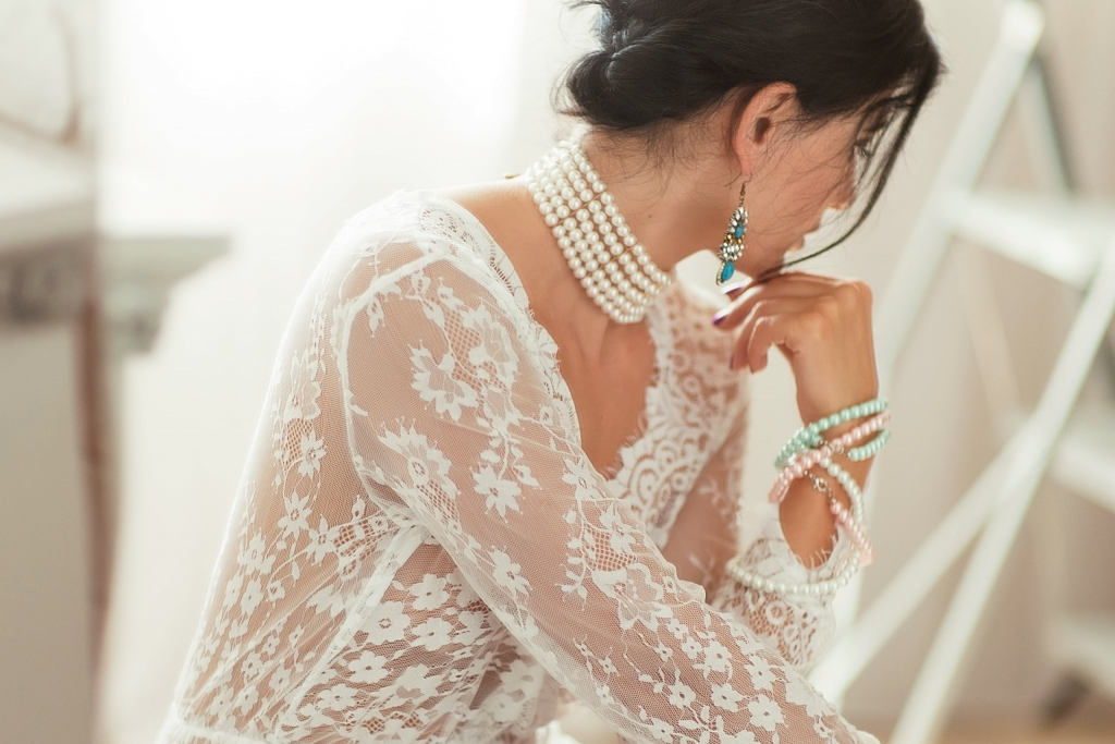 pearl wedding decor