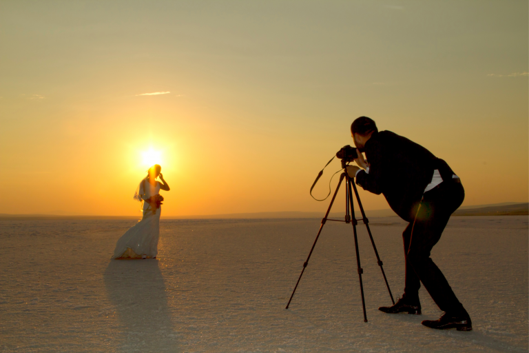 golden hour photoshoot